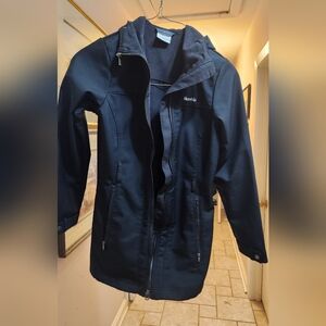 Columbia Women's Black Hooded Softshell Jacket